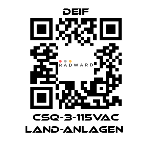 Deif-CSQ-3-115VAC Land-Anlagen  price