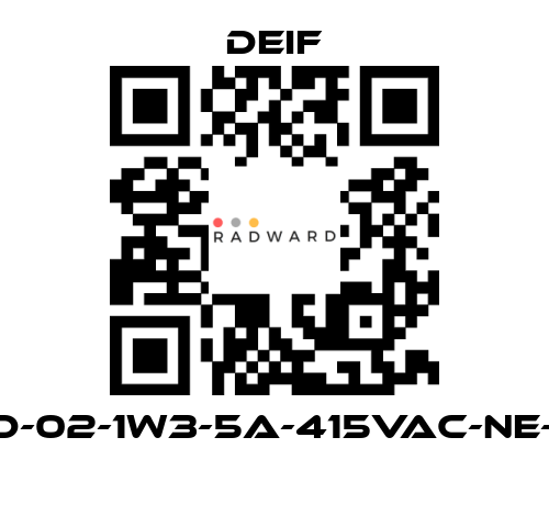 Deif-RMP-121D-02-1W3-5A-415VAC-NE-230VAC  price
