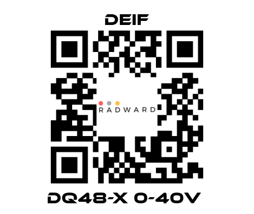 Deif-DQ48-X 0-40V  price