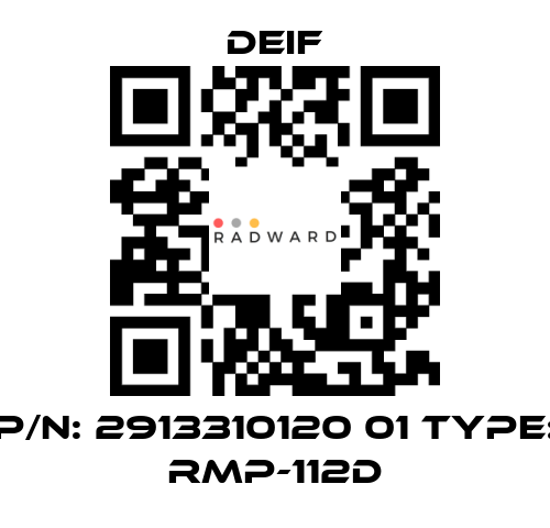 Deif-P/N: 2913310120 01 Type: RMP-112D price