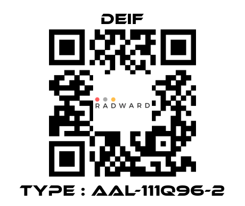 Deif-Type : AAL-111Q96-2 price