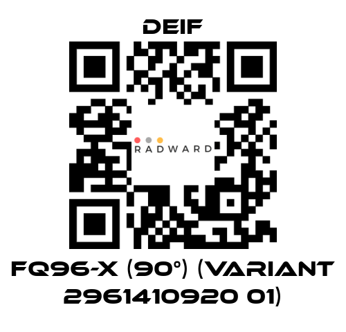 Deif-FQ96-x (90°) (Variant 2961410920 01) price