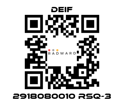 Deif-2918080010 RSQ-3 price