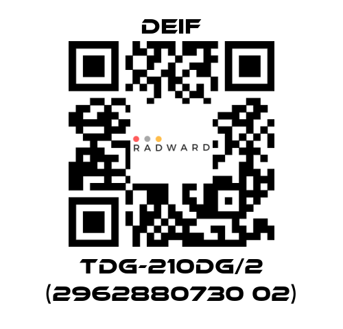 Deif-TDG-210DG/2 (2962880730 02) price
