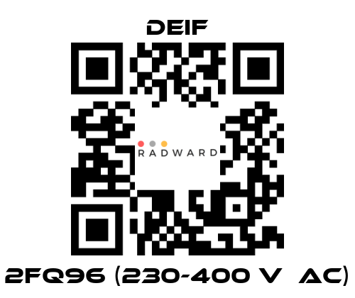 Deif-2FQ96 (230-400 V  AC) price