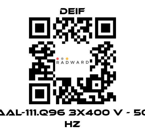 Deif-AAL-111.Q96 3x400 V - 50 Hz price