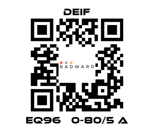 Deif-EQ96   0-80/5 A price