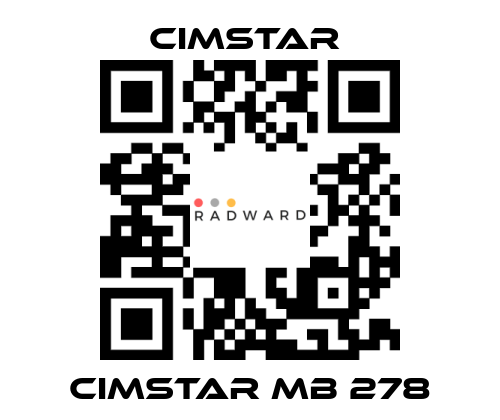 Cimstar -Cimstar MB 278 price