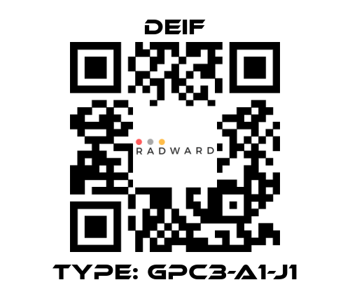 Deif-Type: GPC3-A1-J1 price