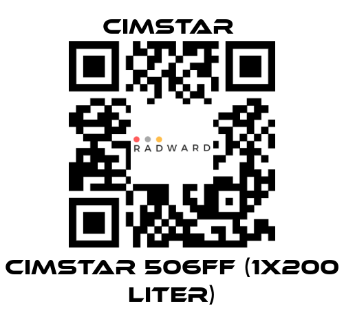Cimstar -Cimstar 506FF (1x200 liter) price