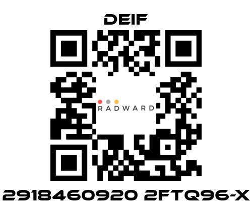 Deif-2918460920 2FTQ96-x price