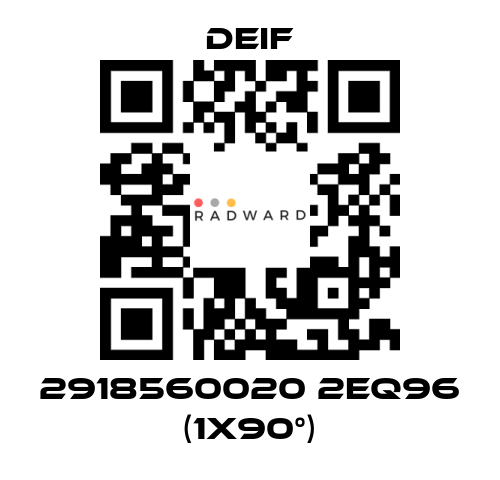 Deif-2918560020 2EQ96 (1x90°) price