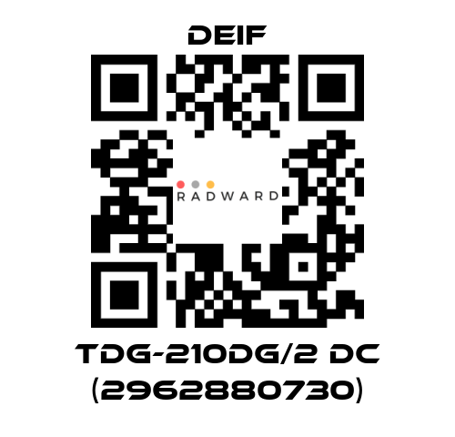 Deif-TDG-210DG/2 DC (2962880730) price