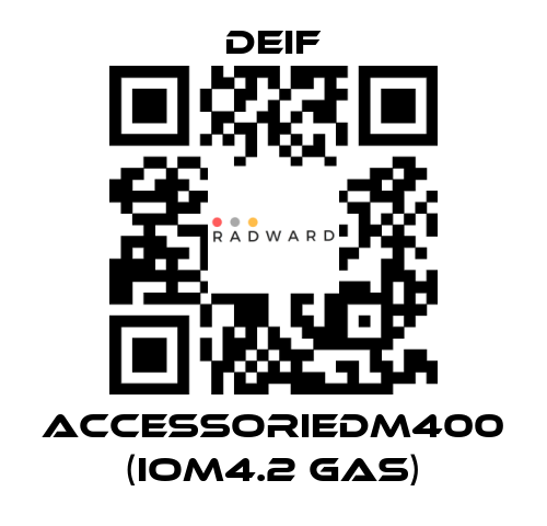Deif-AccessorieDM400 (IOM4.2 GAS) price