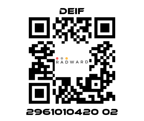 Deif-2961010420 02 price