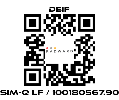 Deif-SIM-Q LF / 100180567.90 price