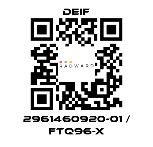 Deif-2961460920-01 / FTQ96-x price