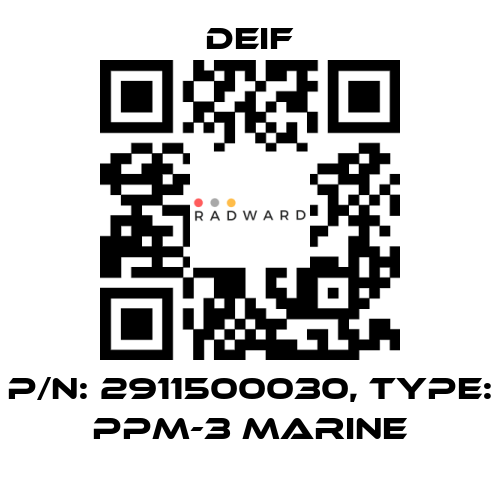 Deif-P/N: 2911500030, Type: PPM-3 Marine price