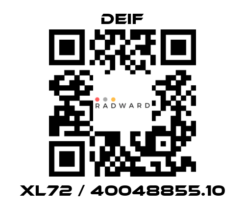 Deif-XL72 / 40048855.10 price