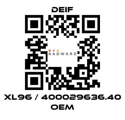 Deif-XL96 / 400029636.40 OEM price