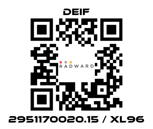 Deif-2951170020.15 / XL96 price