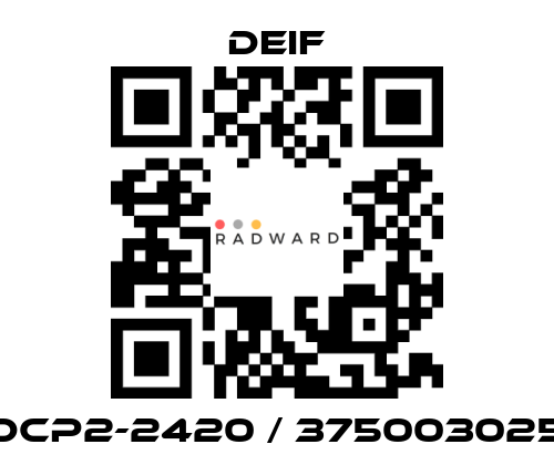 Deif-DCP2-2420 / 375003025 price