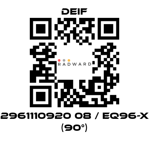 Deif-2961110920 08 / EQ96-x (90°) price