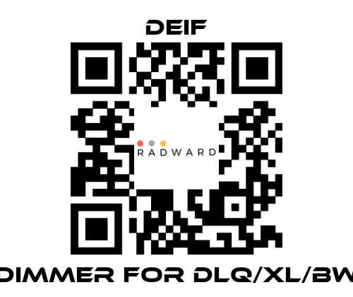 Deif-Dimmer for DLQ/XL/BW price