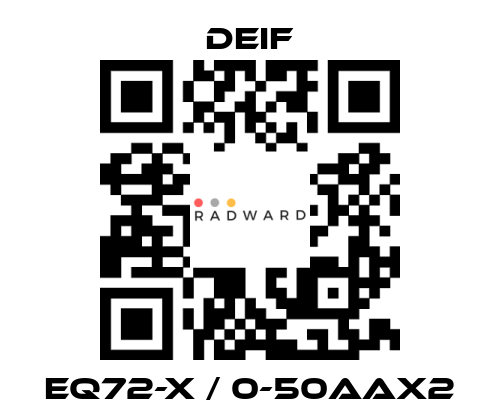 Deif-EQ72-x / 0-50AAX2 price