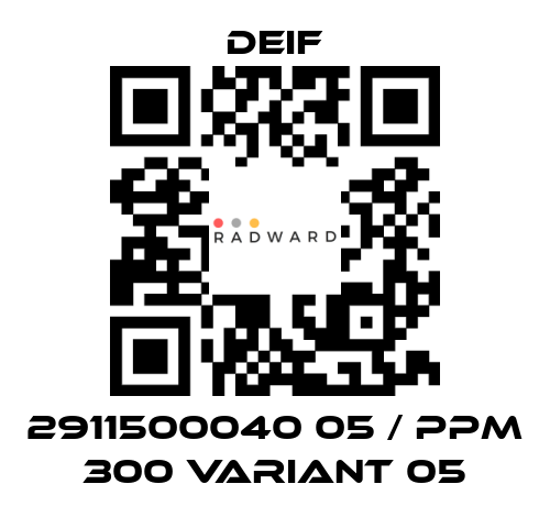 Deif-2911500040 05 / PPM 300 Variant 05 price