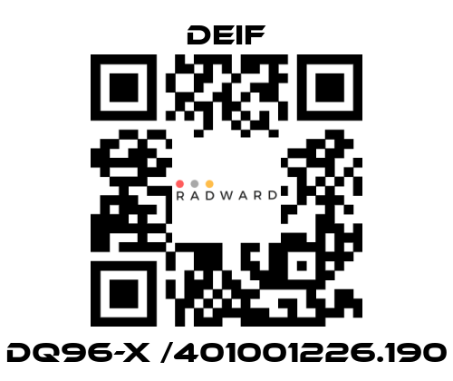 Deif-DQ96-x /401001226.190 price