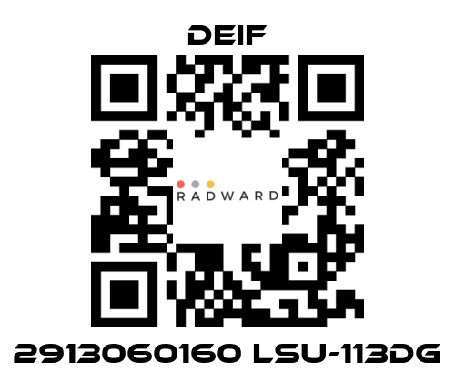 Deif-2913060160 LSU-113DG price