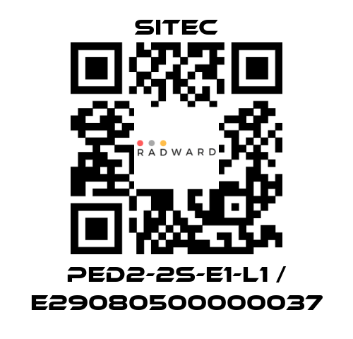 SITEC-PED2-2S-E1-L1 / E29080500000037 price