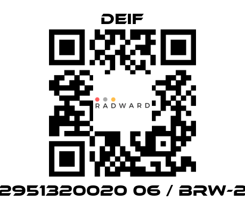 Deif-2951320020 06 / BRW-2 price