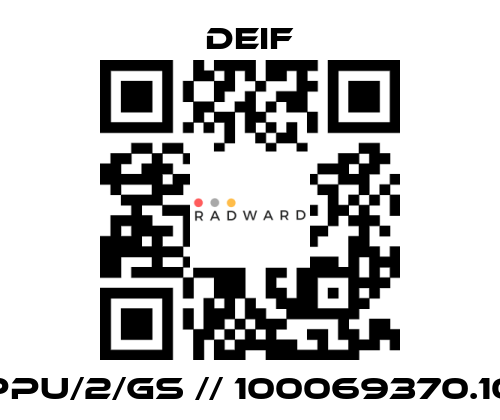 Deif-PPU/2/GS // 100069370.10 price