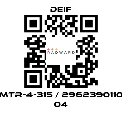 Deif-MTR-4-315 / 2962390110 04 price