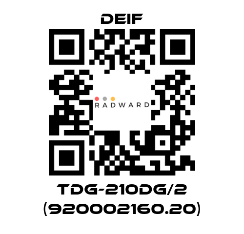Deif-TDG-210DG/2 (920002160.20) price
