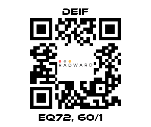 Deif-EQ72, 60/1 А price