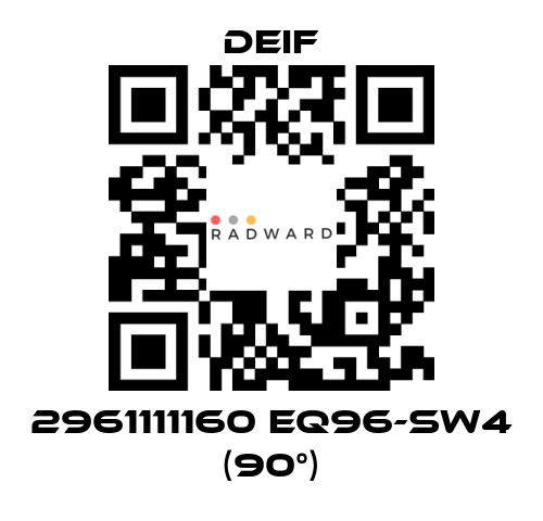 Deif-2961111160 EQ96-sw4 (90°) price