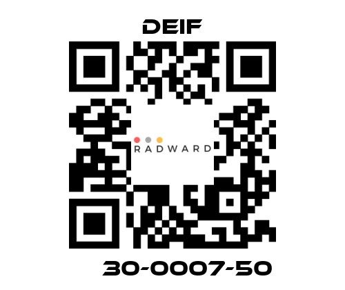 Deif-СМ30-0007-50 price