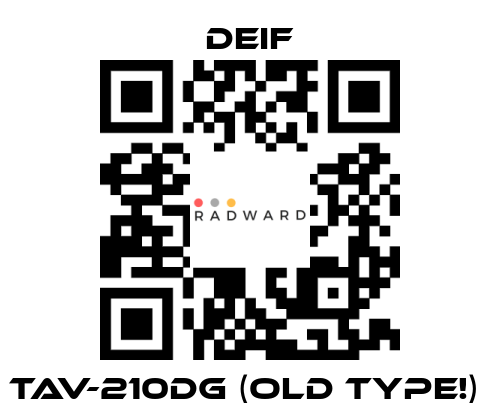 Deif-TAV-210DG (old type!)  price