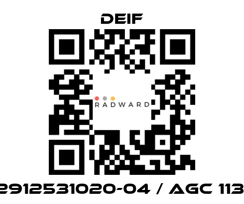 Deif-2912531020-04 / AGC 113  price