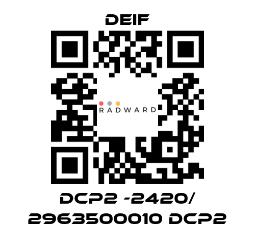 Deif-DCP2 -2420/ 2963500010 DCP2 price