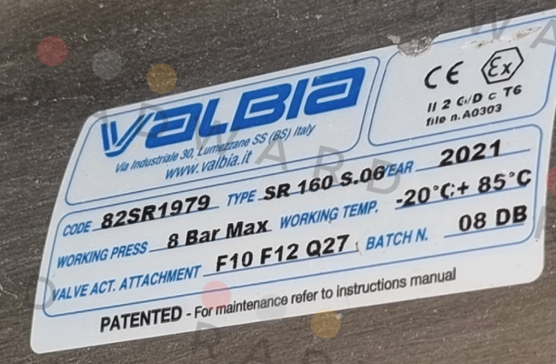Valbia-82SR1979 price