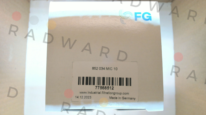 MAHLE-852 034 MIC10 NBR / PN: 77568512 / F-21810186 price