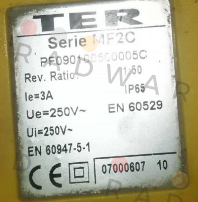 Ter Tecno Elettrica Ravasi-PF090100500005C price