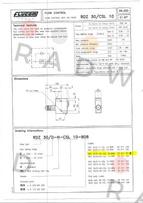 Flucom-RDZ 30/D-HG-CSL 10-B06 33 011 151  price