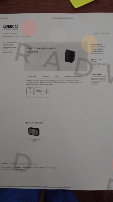 Linak-Direct change sitch (Rocker) for TYPE 239   price