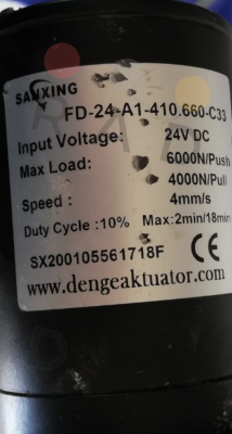 Sanxing-FD-24-A1-410.660-C33 price