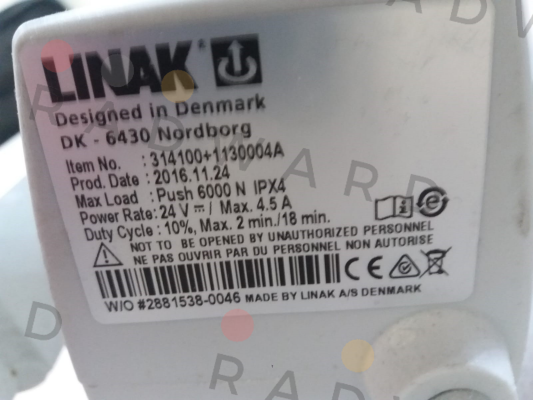 Linak-314100+1130004A price